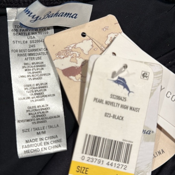 Tommy Bahama Pearl High-Waist Bikini Bottom - Picture 13 of 14